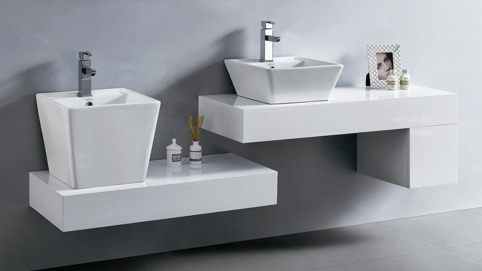 decoracional: MUEBLES DE BAÑO, ENCIMERAS A TODO COLOR