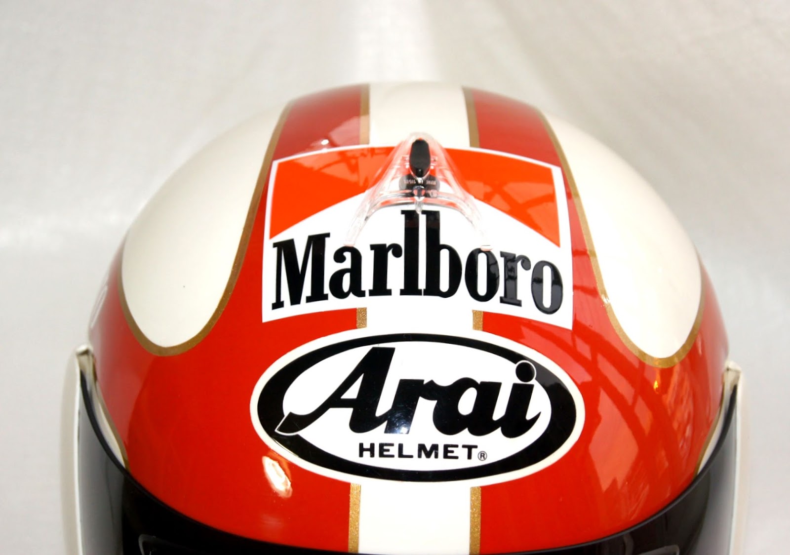 samurai‐bikers ARAI RACING HELMET Luca Cadalora replica Marlboro
