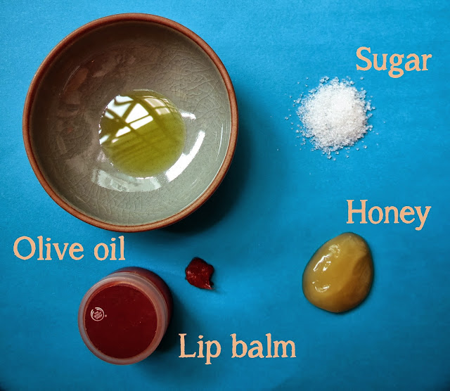 Petals and Pedals DIY lip scrub,