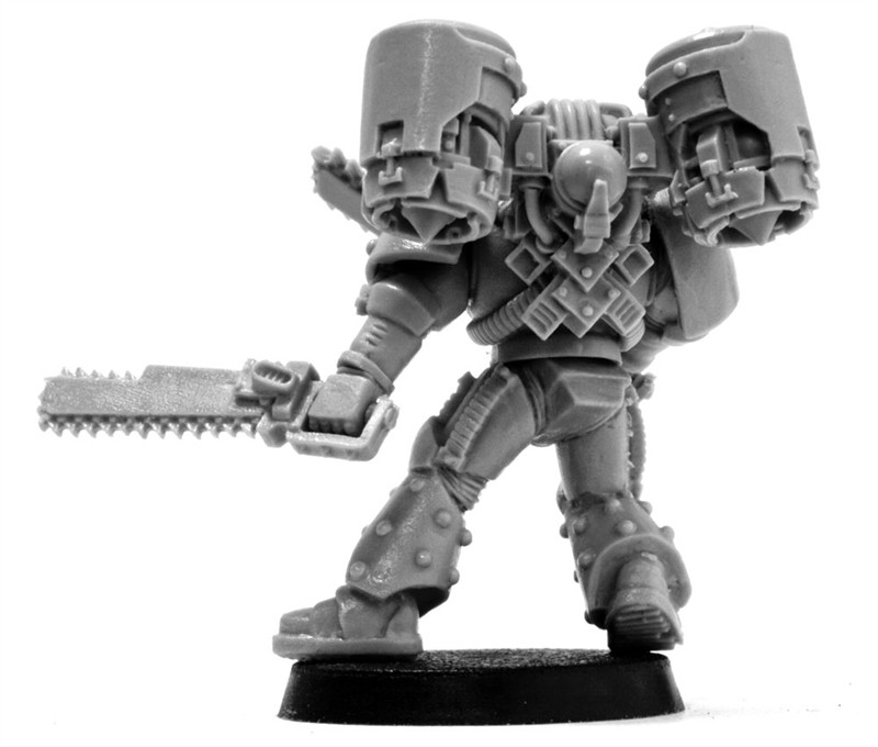 Space Marine Assault Armour "Crusade MkII" and "Heresy MKV"