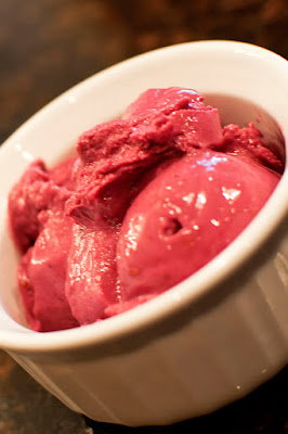 Black Raspberry Frozen Yogurt