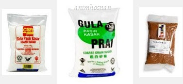 Anim Agro Technology: JENIS GULA - ADA BERAPA?