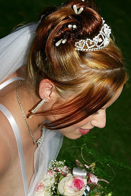 Hochsteckfrisuren Brides mit Brötchen für 2012/2013
