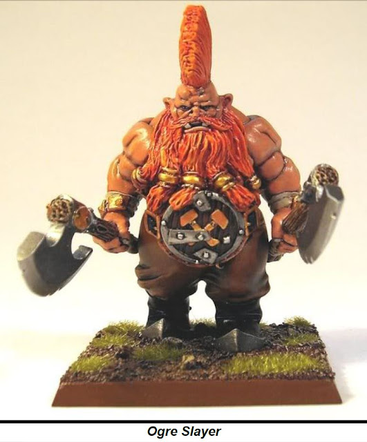 Ogre Slayer model big miniature