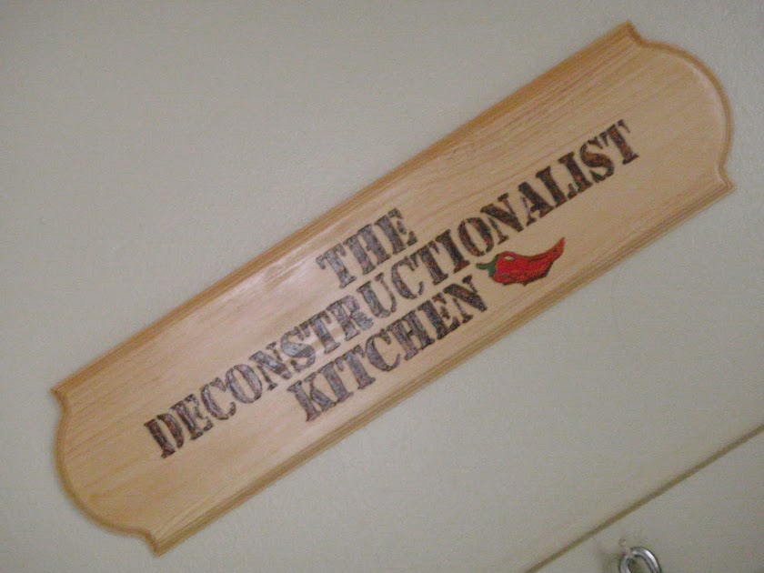 The Deconstructionalist Kitchen