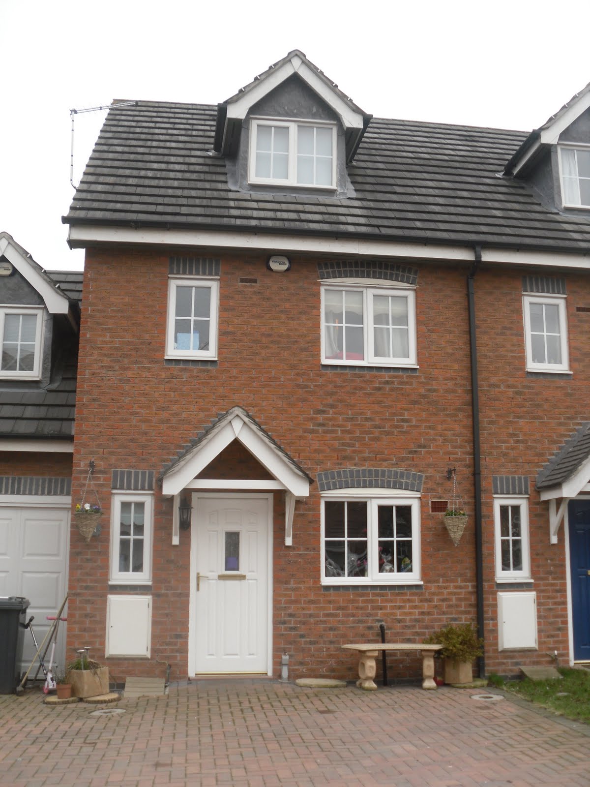 Our houses in Nantwich.