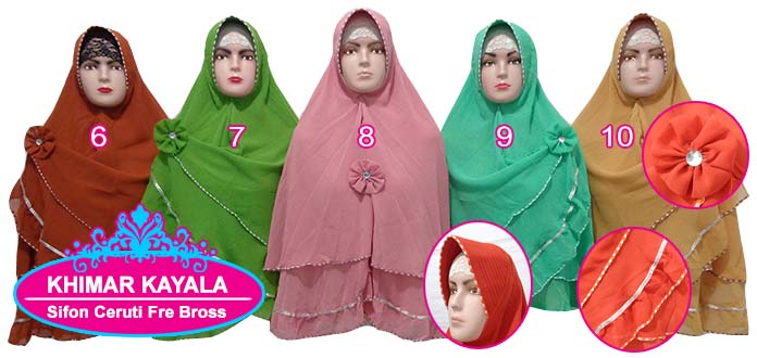 khimar syar i kayala murah layer bahan sifon ceruti khimar syar i kayala murah layer bahan sifon ceruti