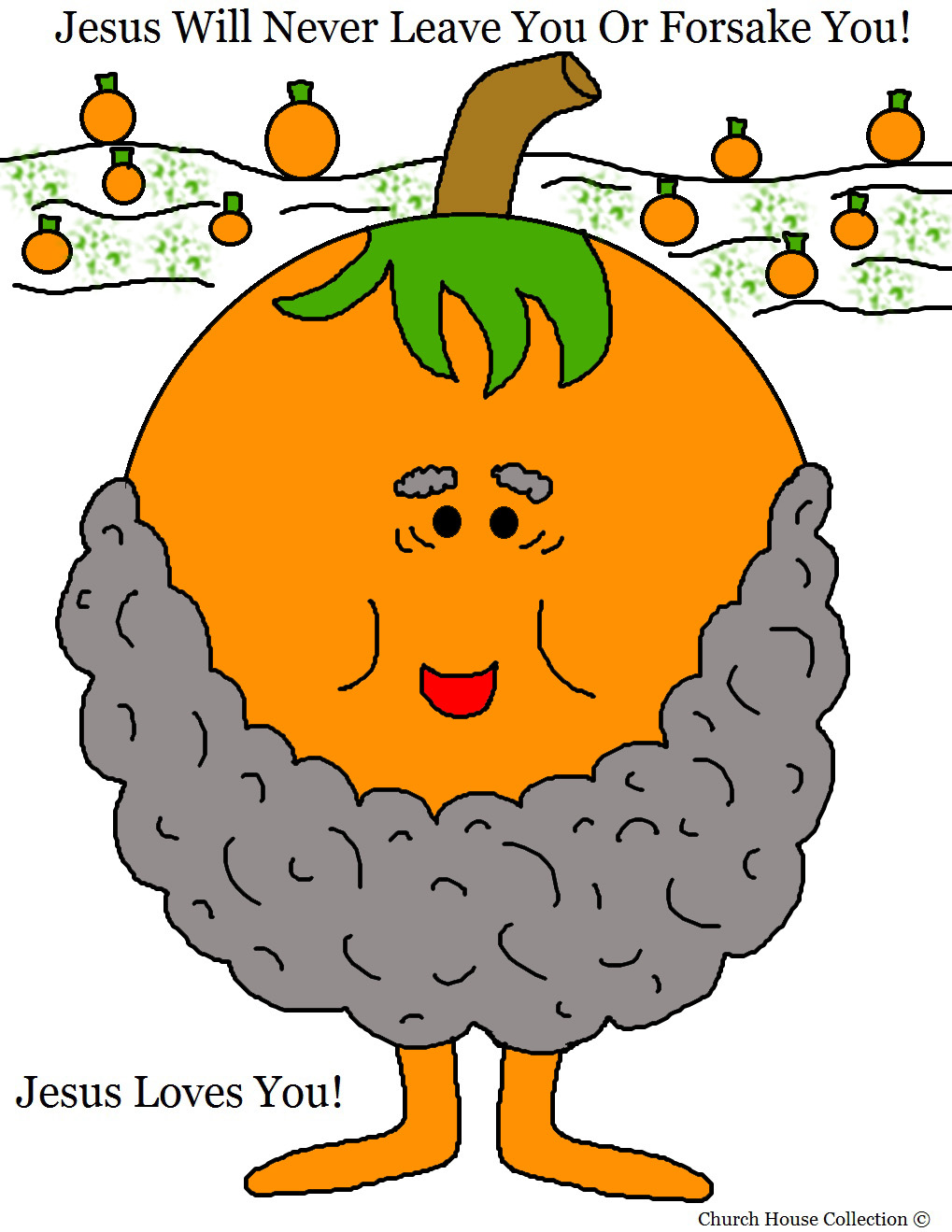 Church House Collection Blog: Pumpkin Coloring Pages for Sunday School