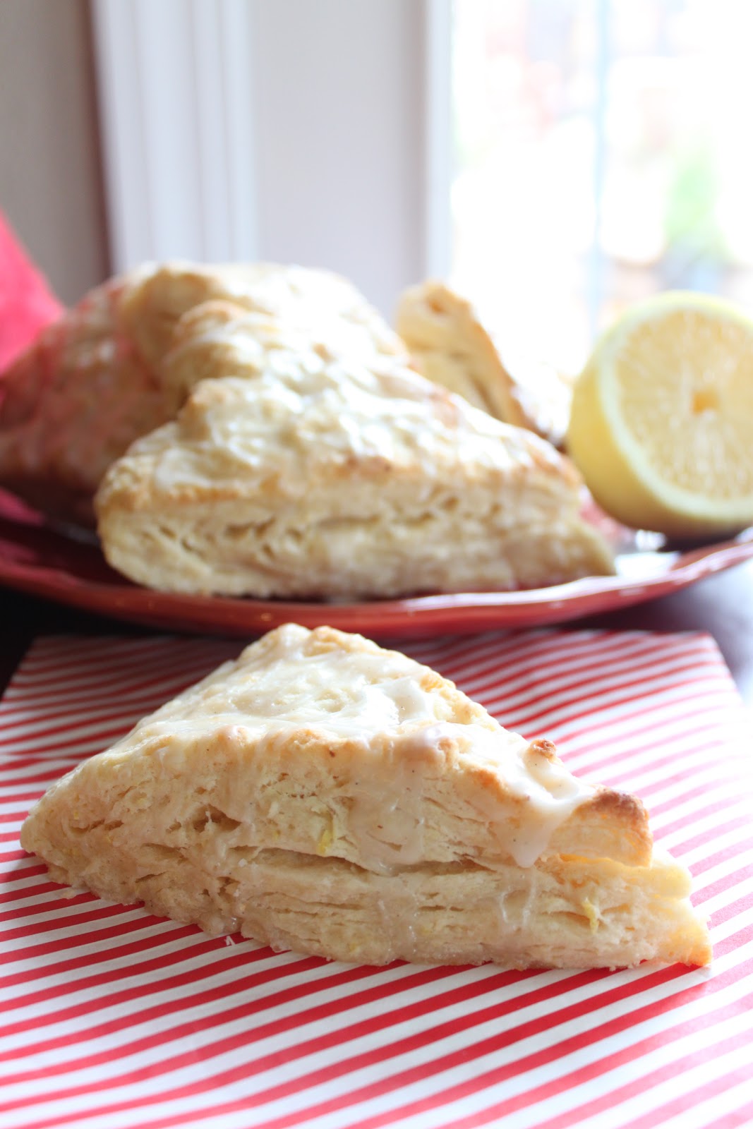 She Bakes, She Makes DAIRY/EGG FREE Lemon Scones