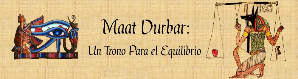 Un trono para el equilibrio: Maat Durbar