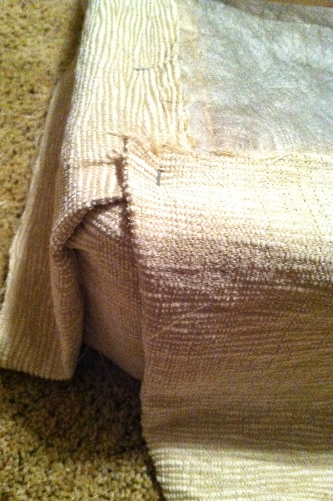 DIY Why Spend More DIY upholstered box spring