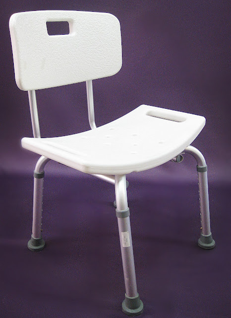 Shower chair冲凉椅 kerusi mandi for homecare rumah orang tua hospital Bukit Mertajam, Perai, Penang