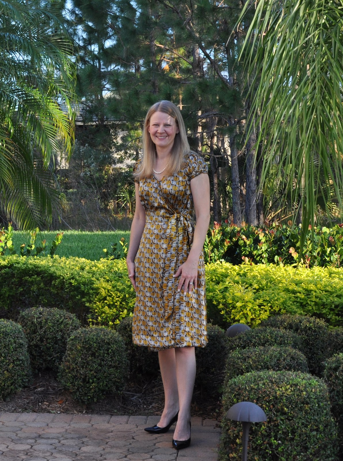 Southern Living Preppy Style eShakti Dress Review Professional Workwear