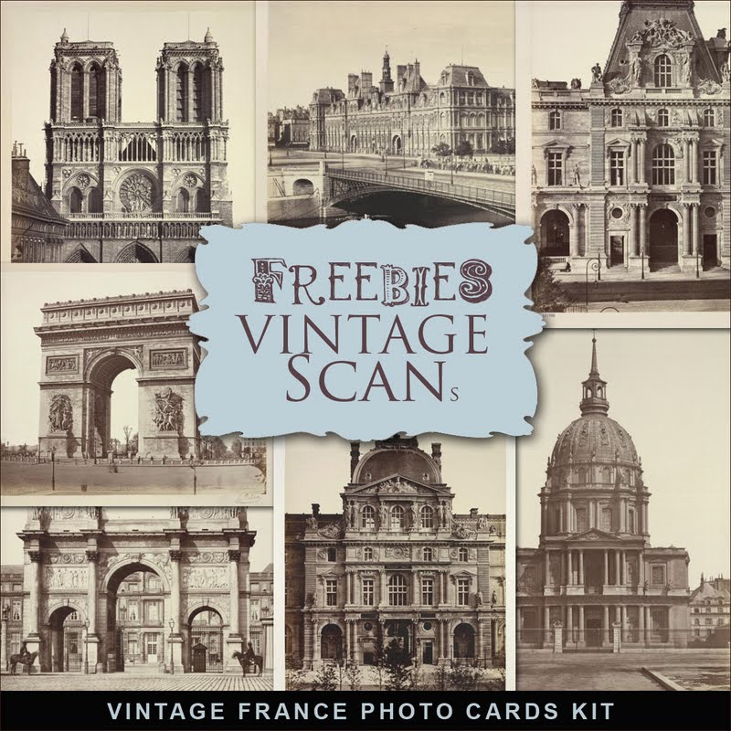 Freebies Vintage France Photo CardsFar Far Hill Free database of