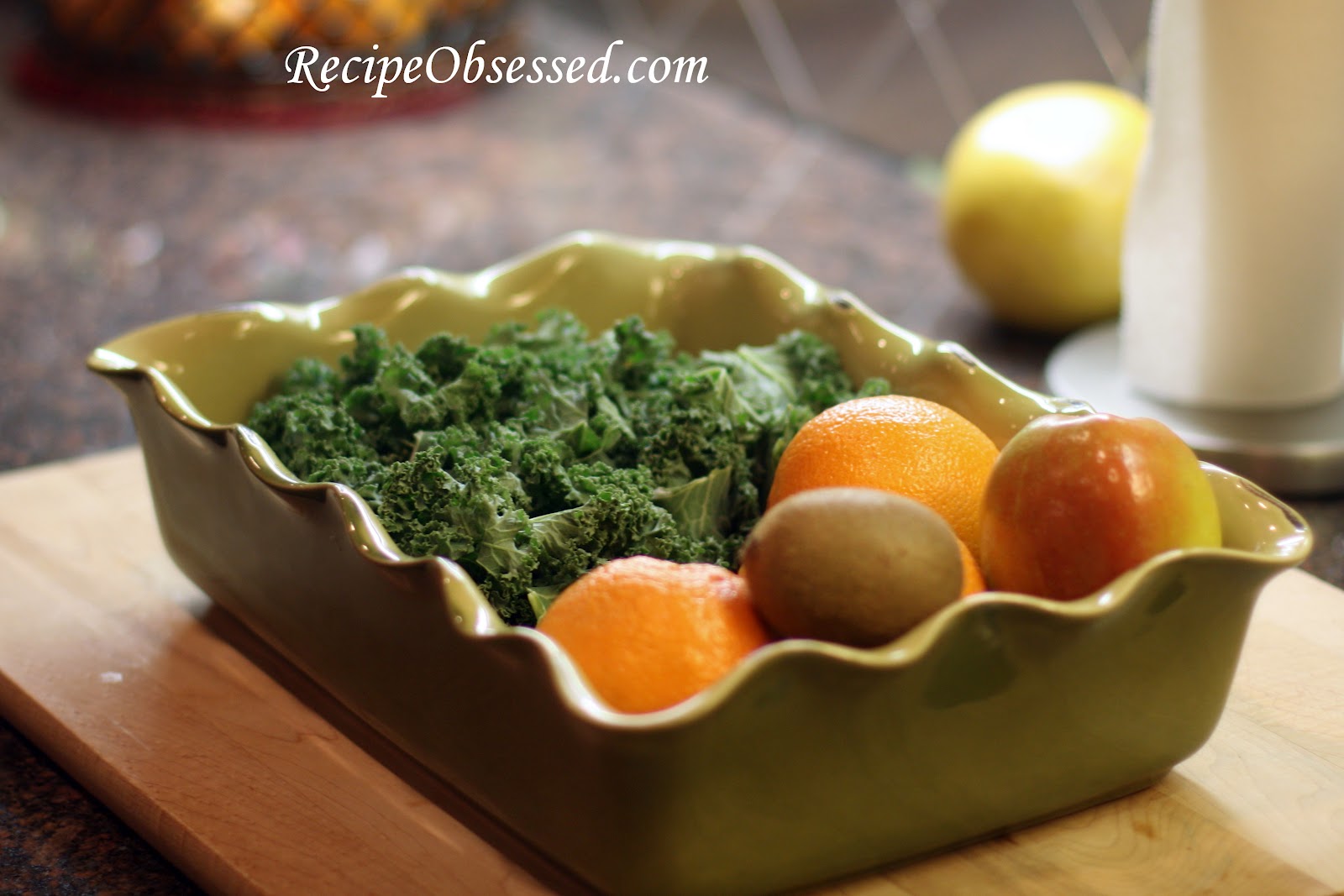 Green Juice Recipe {Kale Orange Apple} Recipe Obsessed
