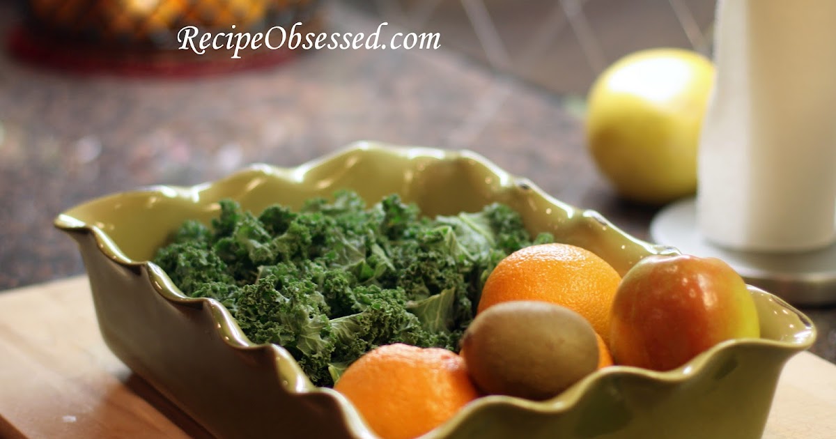 Green Juice Recipe {Kale Orange Apple} Recipe Obsessed