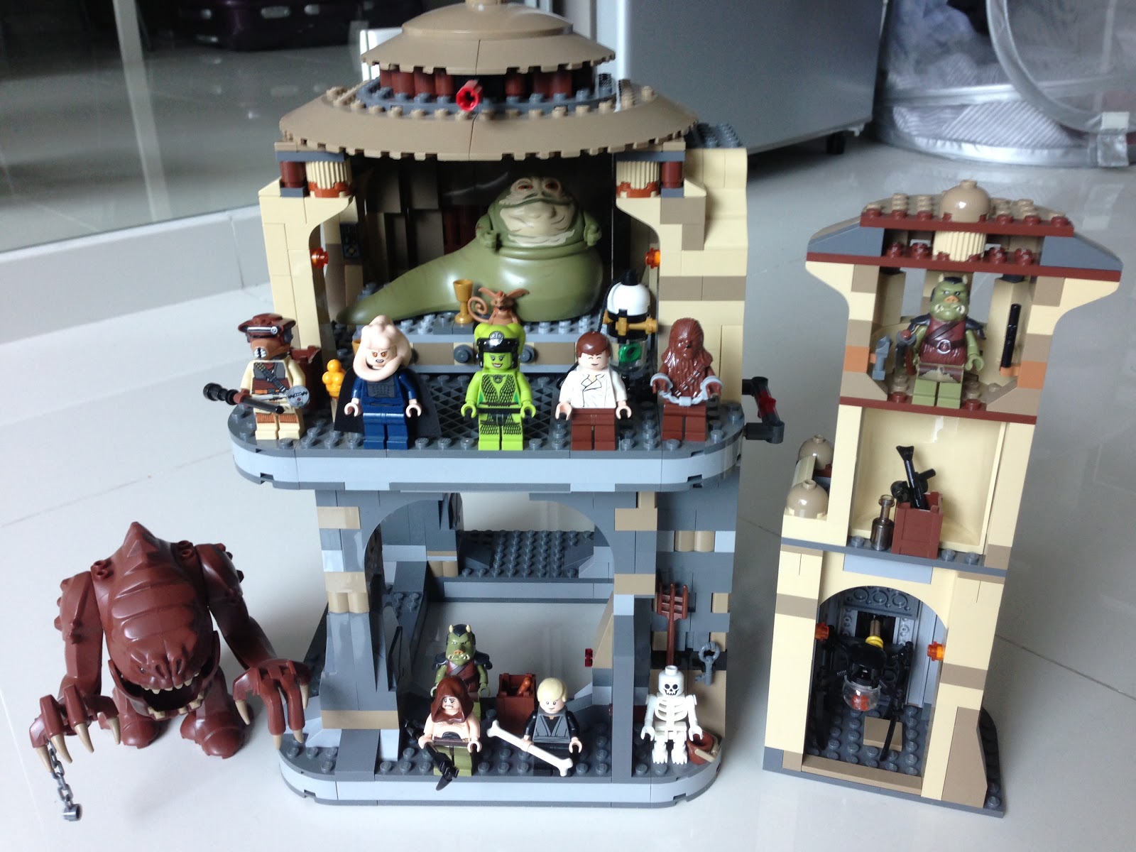 lego jabba's palace and rancor pit