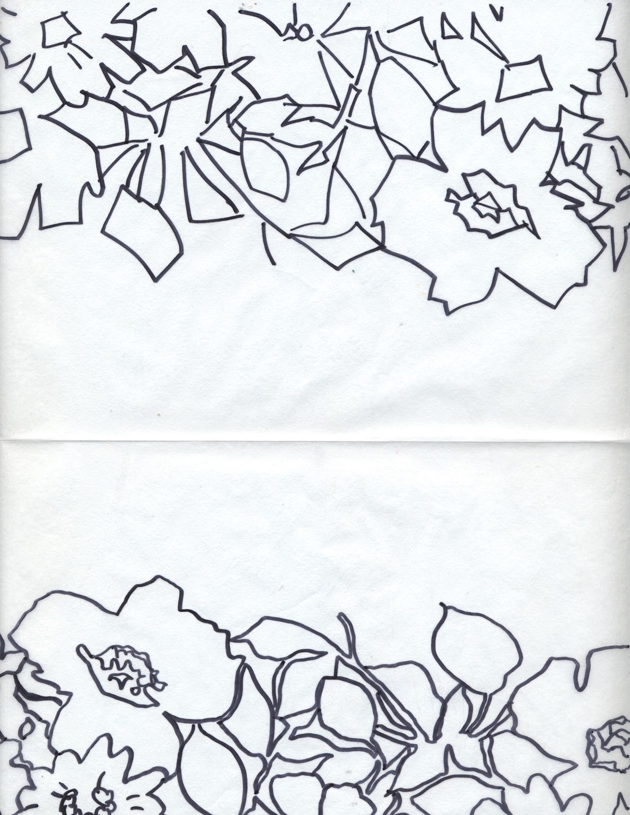 Line Art Floral
