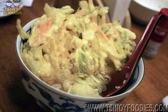 kakiage tempura udon