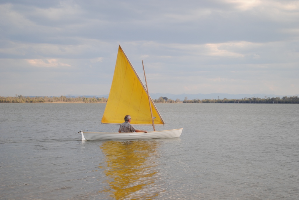 Ross Lillistone Wooden Boats A Simple Sailing Canoe