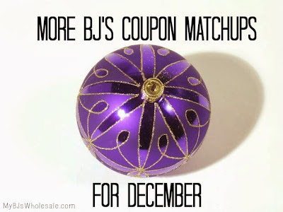 BJs Monthly Coupon Matchups for December 2013 - Booklet Two