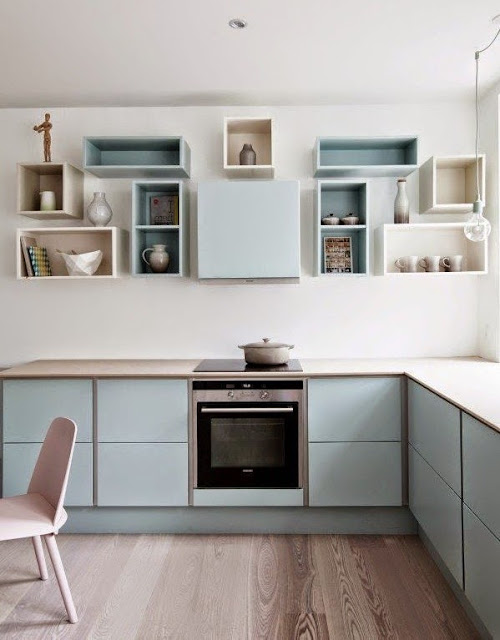 Pastel Kitchen Cabinet Color Palette