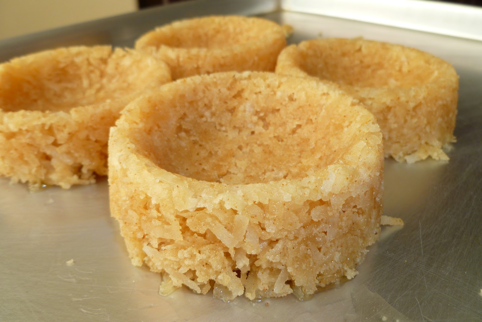 The Pastry Chef's Baking Brown Butter Coconut Dessert Shells