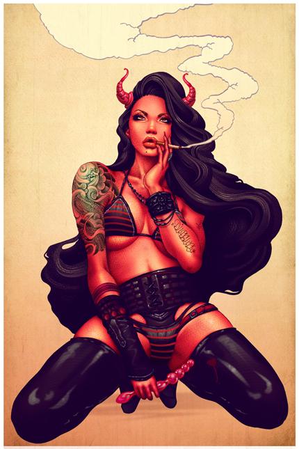 Las chicas pin-up de Oneq Las chicas pin-up de Oneq