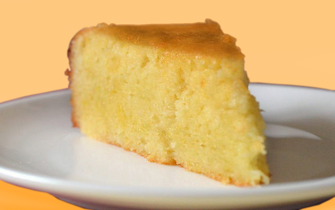 Mozambican Bolo Polana (Cashew and Potato Cake) Dessert