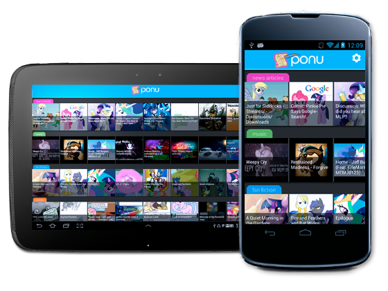 A screenshot of the Ponu News application.