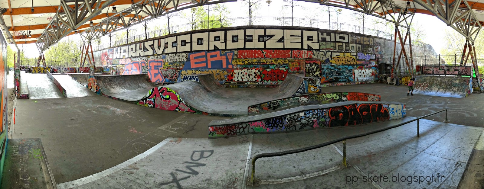 Le skatepark de Paris Bercy Jackspots