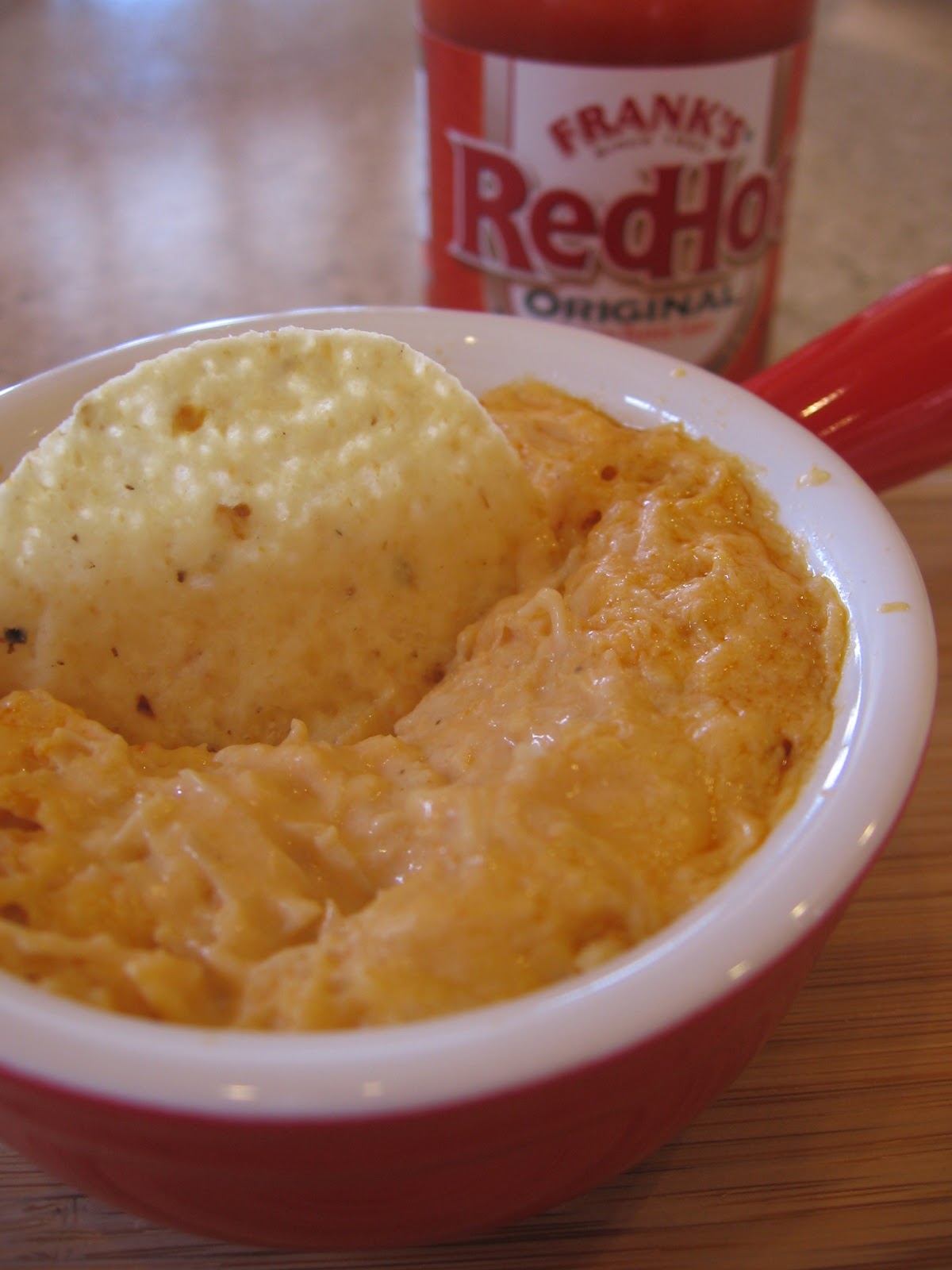 cookin' up north Franks Buffalo Chicken Dip