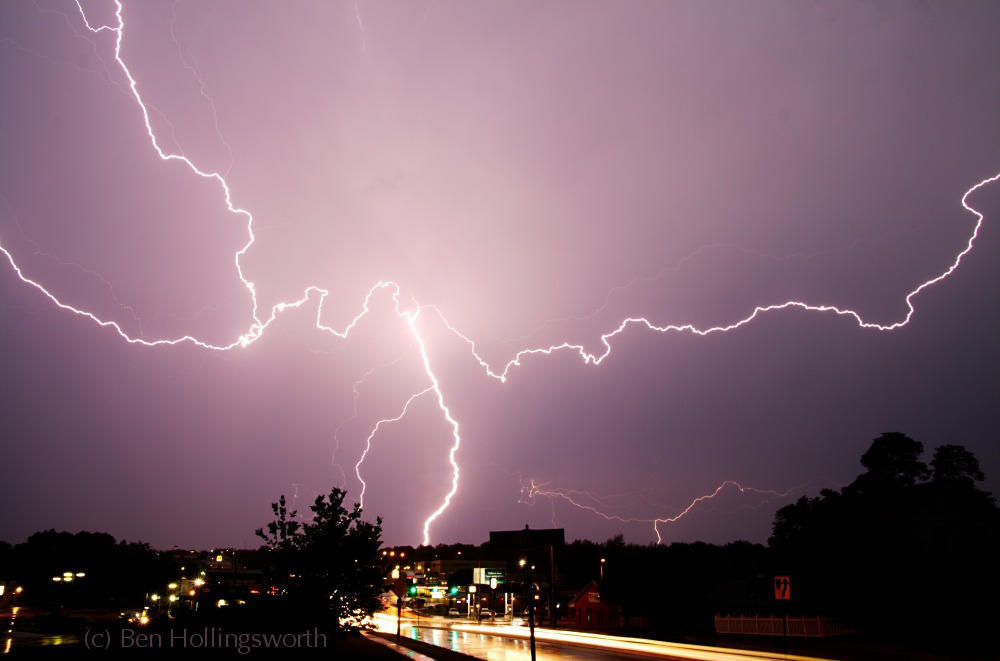 Prairie Rim Images Catching lightning