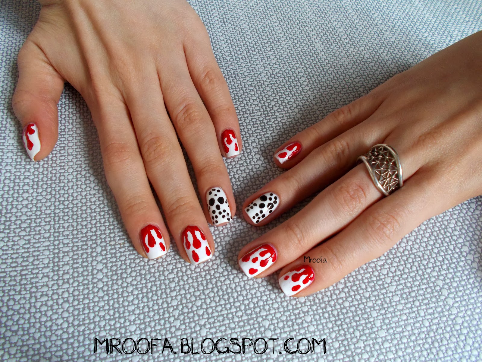 5. "Friday the 13th" Nail Art - wide 4