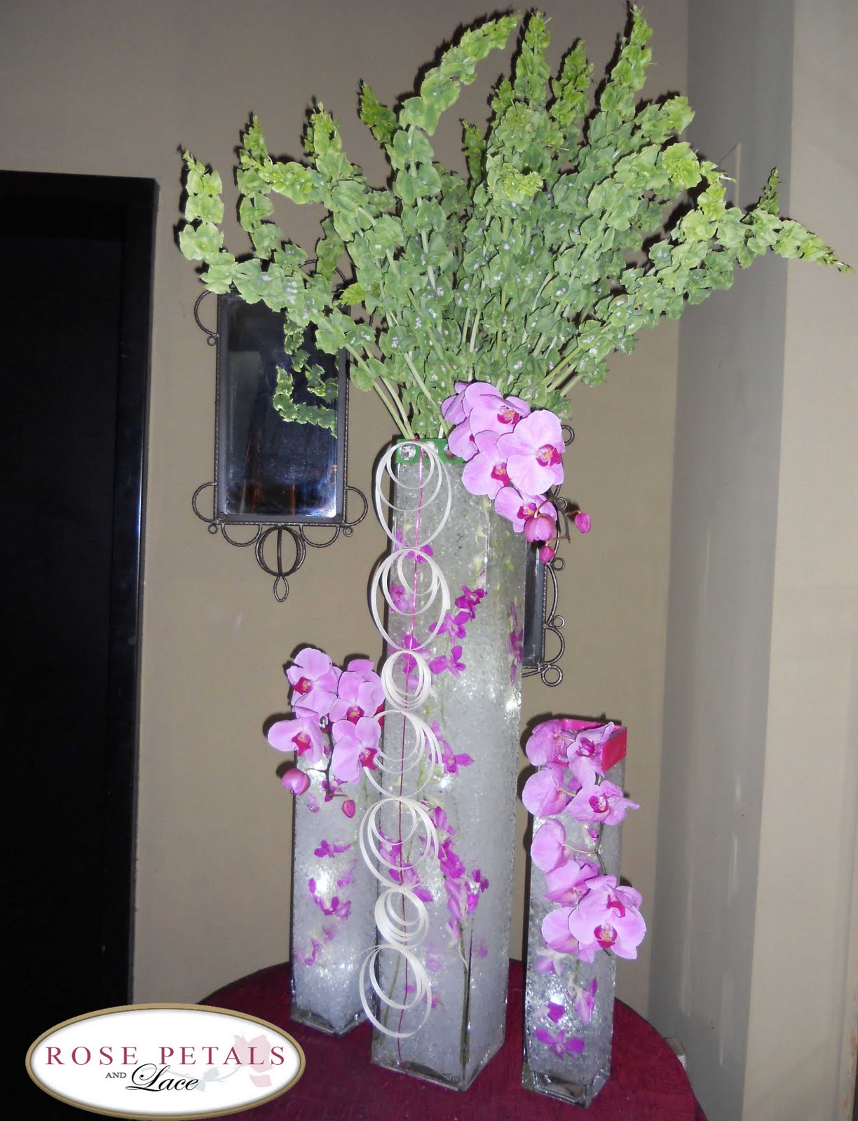 Rose Petals and Lace Floral Designers August 2011