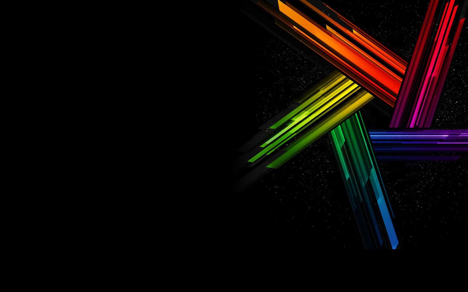 HQ Wallpapers: Black Rainbow Wallpapers