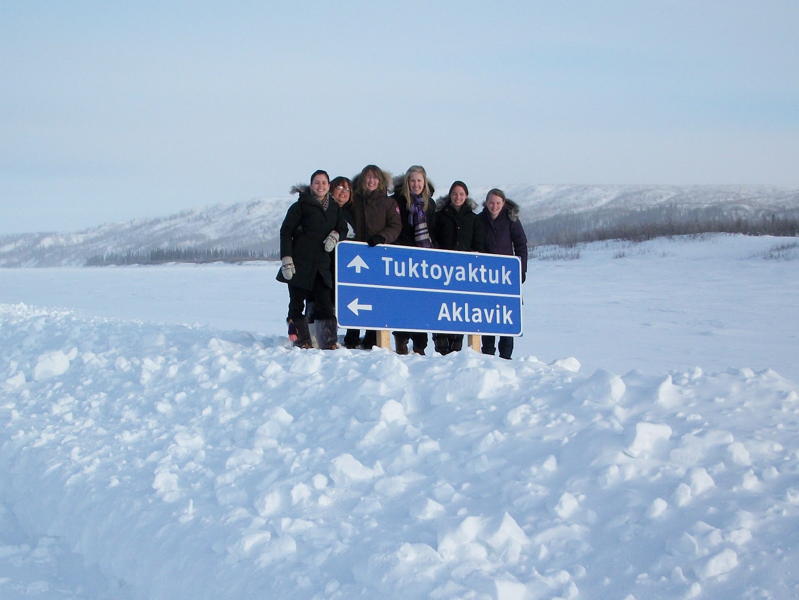 My Life in the Arctic Tuktoyaktuk and the Ice Road