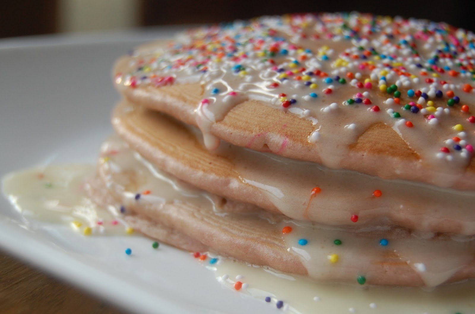 Cassie Craves Cake Batter Pancakes