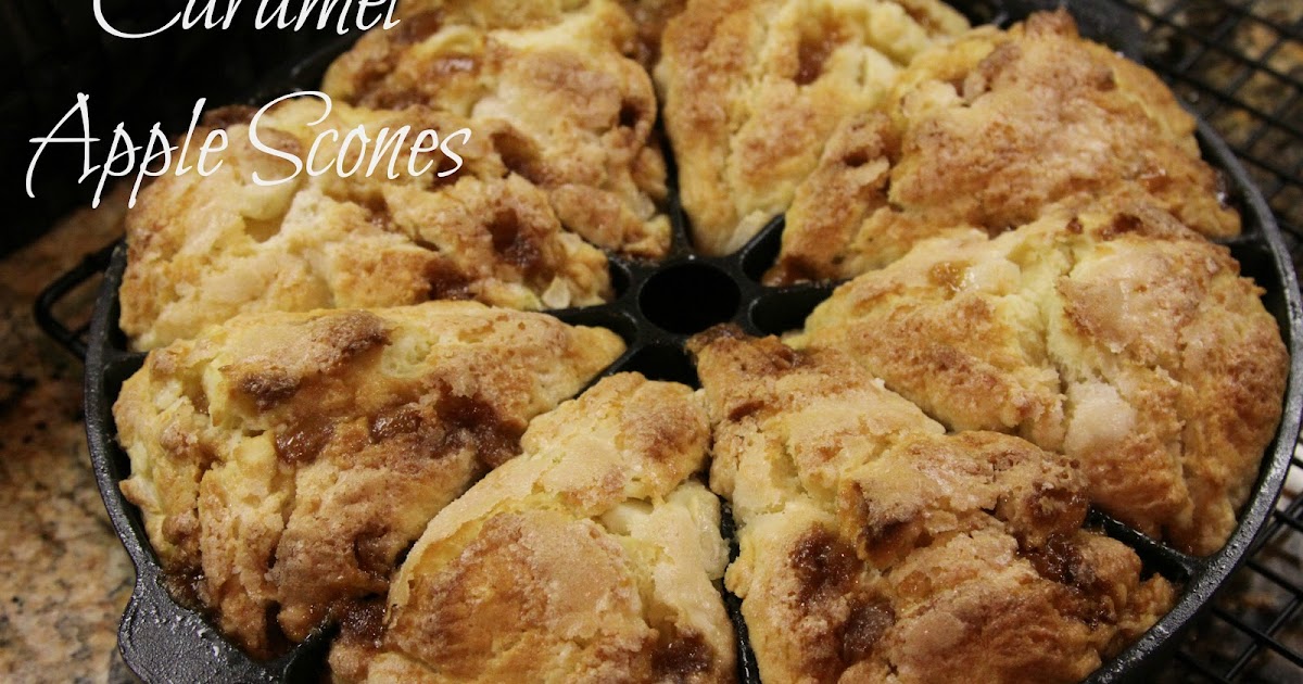 Bearcub Creations Caramel Apple Scones