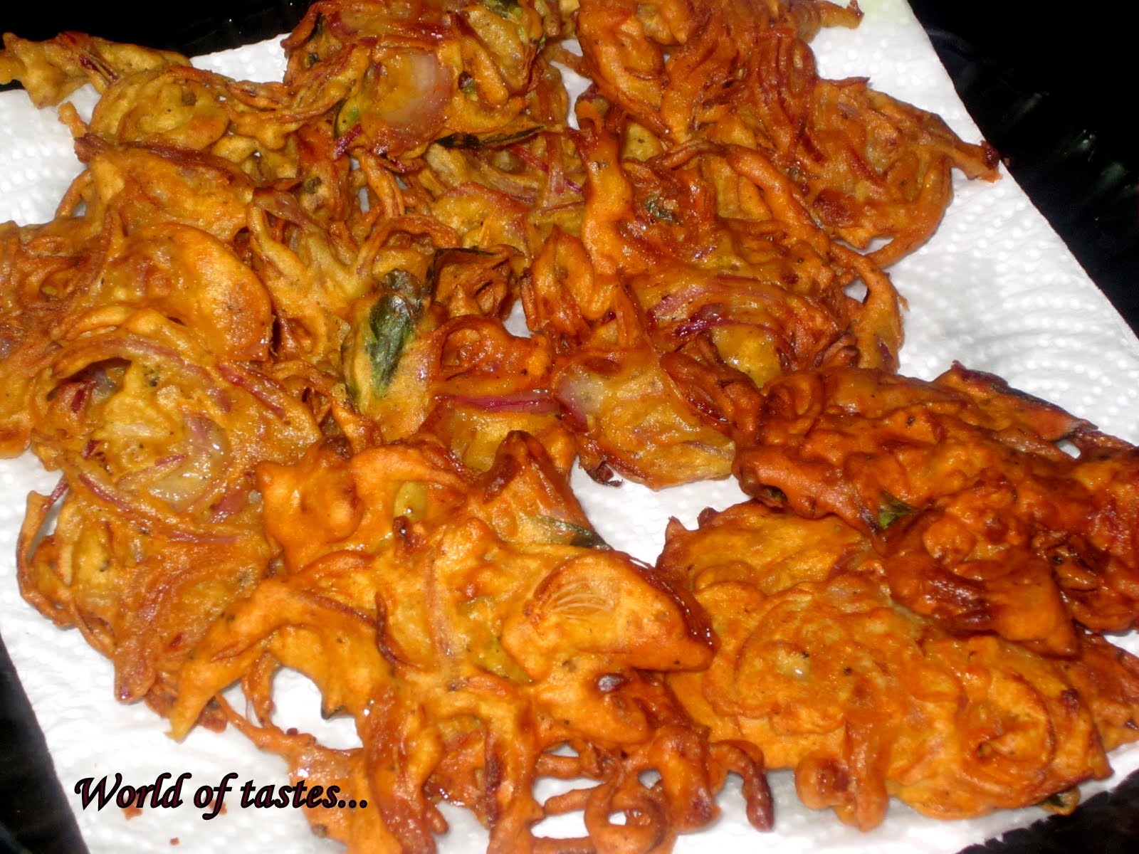 World of Tastes Onion Bhaji/ Onion Fritters