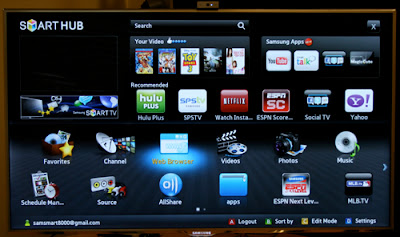Samsung Smart TV và Smart Hub tính năng