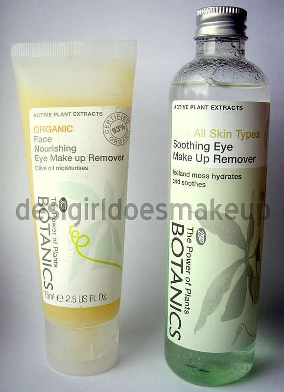 Desi Girl Does Makeup Boots Botanics Soothing Eye Makeup Remover v Boots Botanics Organic Face