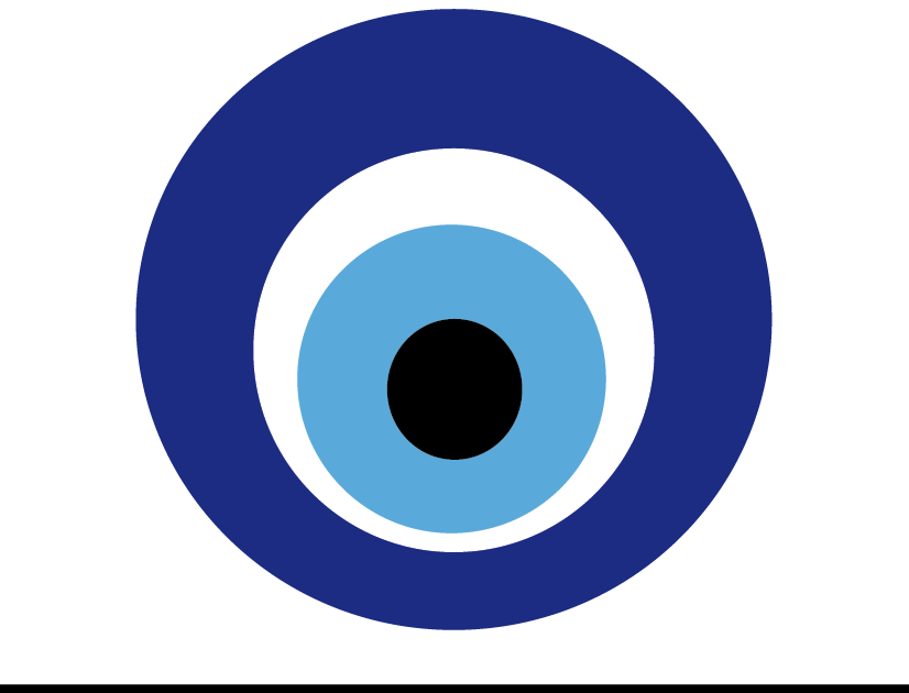 Lodinha Adesivo Olho Grego