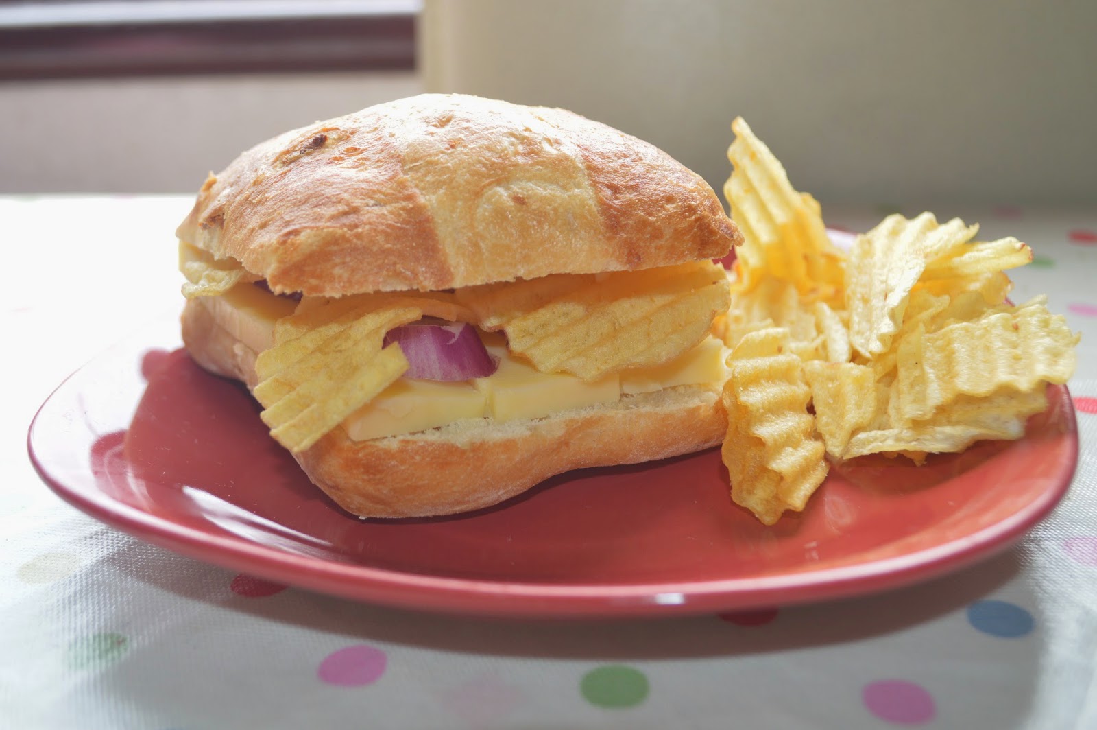 A Cheese and Onion Sandwich Through and Through (Seabrook Crisps