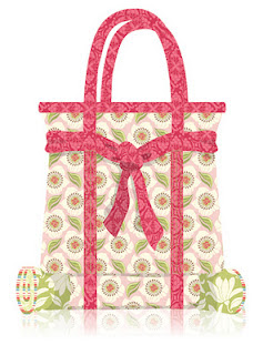 Chenille bag with name tag and pocket at Better Homes and Gardens Chenille bag with name tag and pocket at Better Homes and Gardens