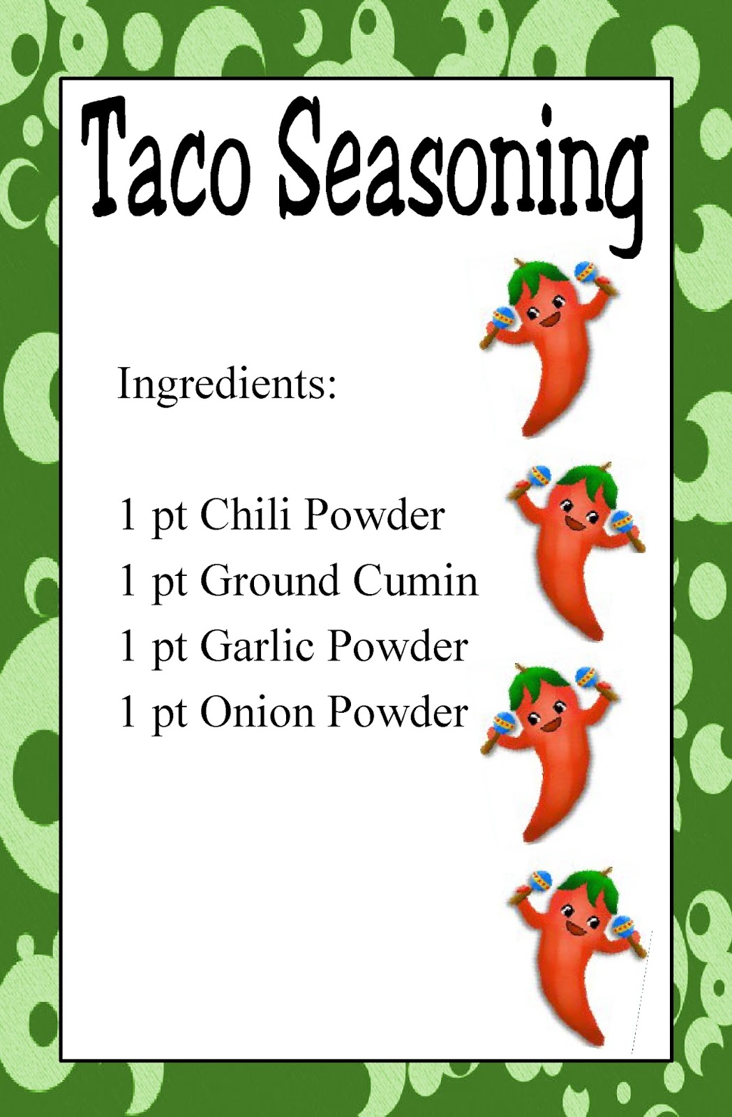 make your own recipe cards