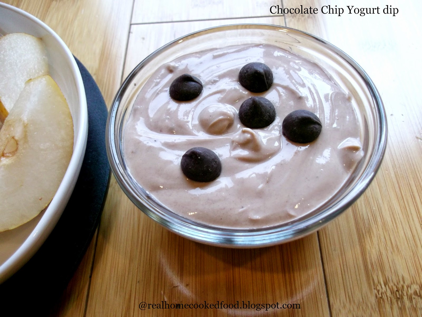 HCF Chocolate Chip Yogurt Dip