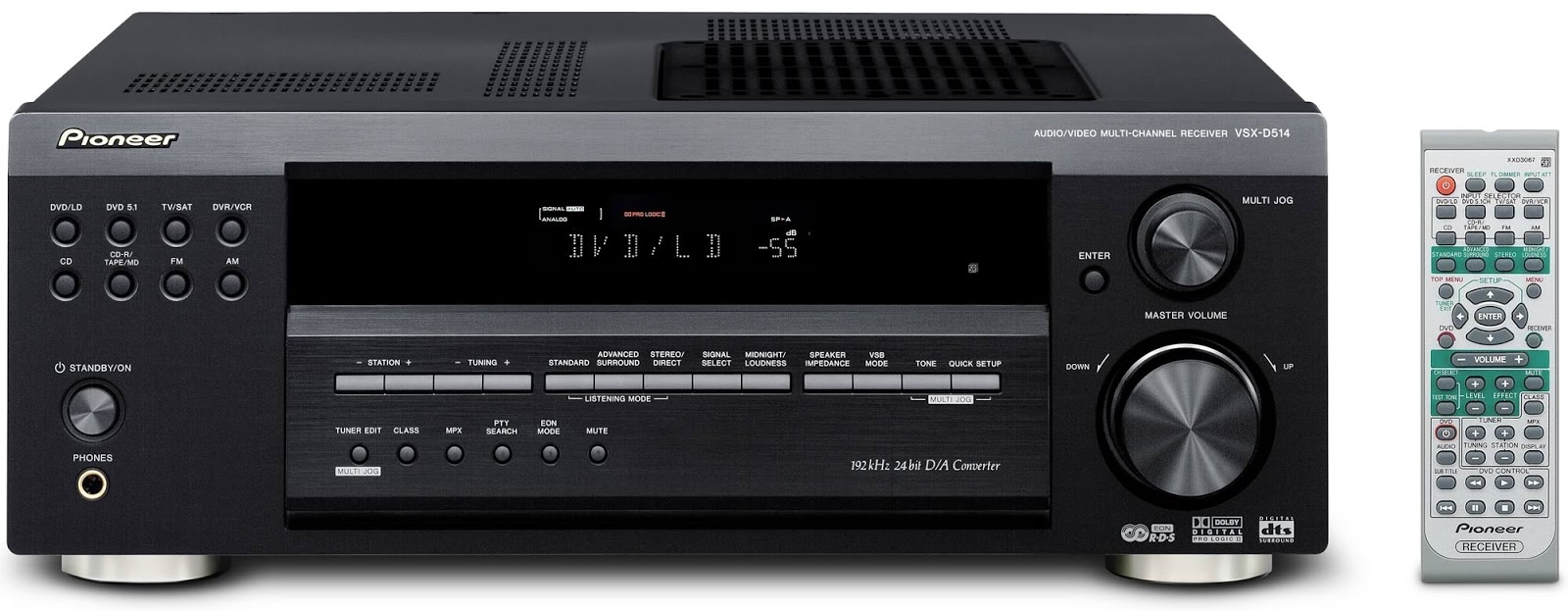 Pioneer VSX-D514 - AV Receiver | AudioBaza