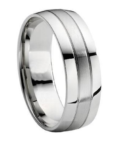 sterling silver men's rings Titanium Along with tungsten titanium is one