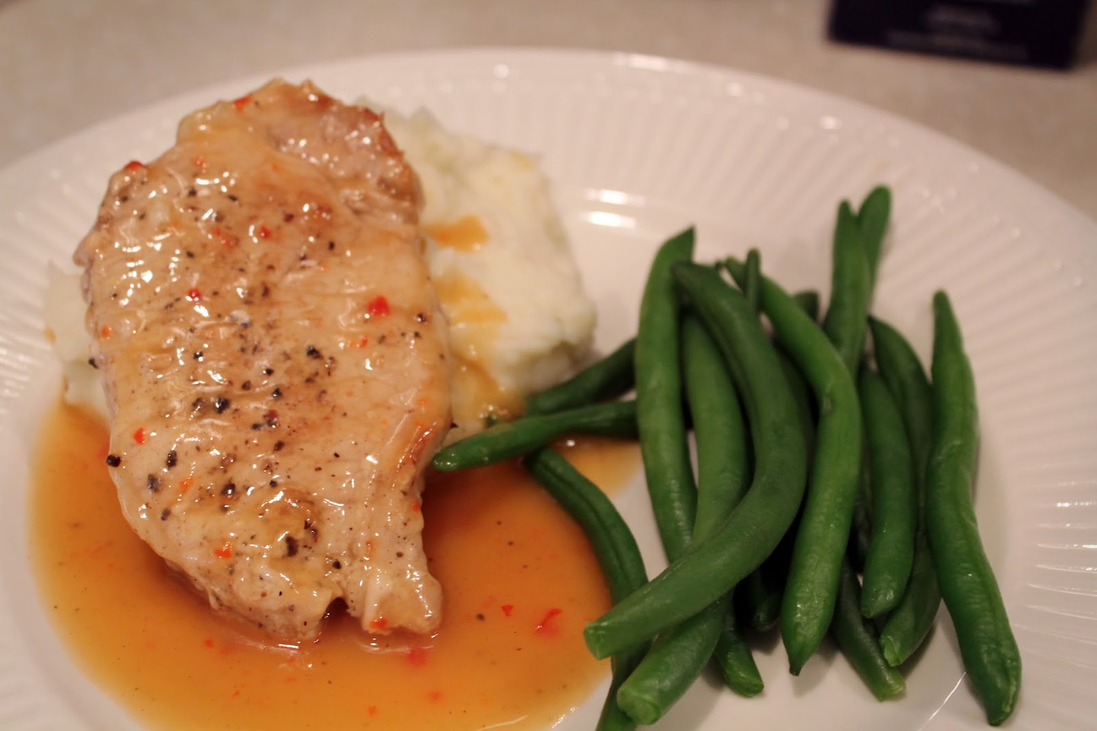 For There Your Heart Will Be Red Pepper Jelly Pork Chops